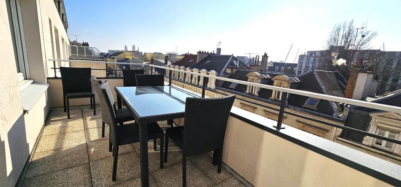 Charmant Appartement Proche Centre Ville Reims Ngoại thất bức ảnh